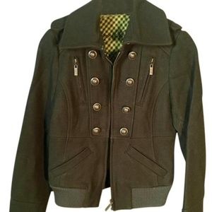 Olive Green Miltary Jacket